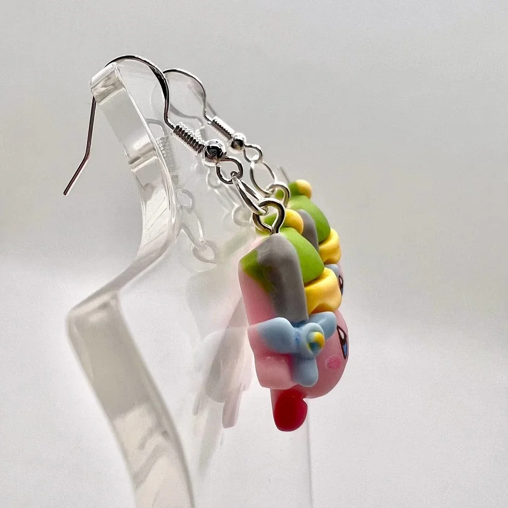 Kirby Earrings - Legend of Zelda Earrings - Gamer Earrings - Nintendo Earrings